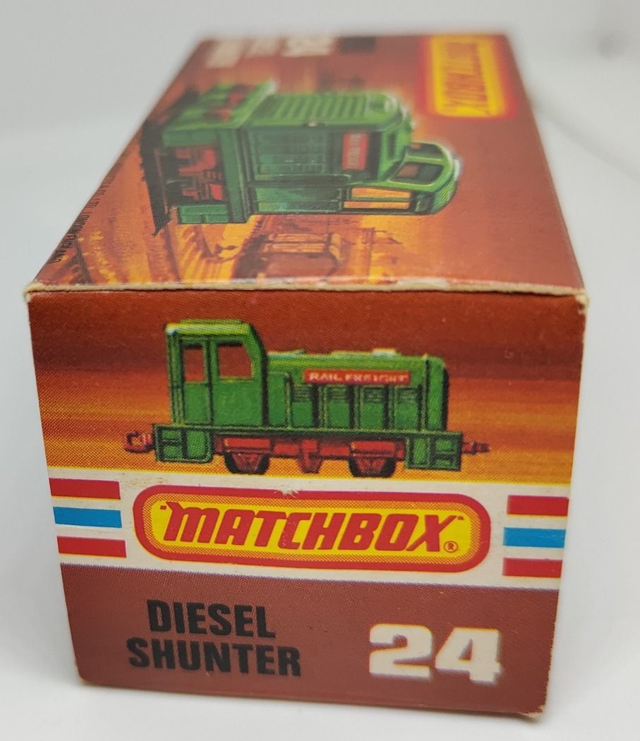 Matchbox Superfast N°24 Diesel Shunter, Moulé Sous Pression, 1978, Rare