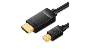 Mini DisplayPort-HDMI kábel, apa-apa, 1,5 méter, Vention