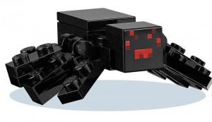 Pók EREDETI LEGO állatfigura - Minecraft 21166 Az elhagyatott bánya - Új