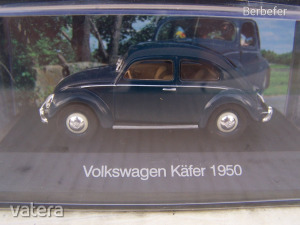 VADONATÚJ!!! 1:43 méretarányú 1950-es VW Volkswagen bogár autó modell makett autómodell autómakett