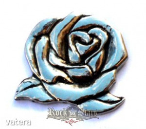 Lady riaider rose, HM. nagyméretű fém motoros jelvény