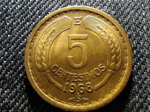 Chile 5 Centésimo 1968 So (id26419)