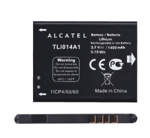 Alcatel CAB60B0000C1 / TLI014A1 / TLI014A2 gyári akkumulátor 1400 mAh Li-ion - Alcatel Fire (OT-4...