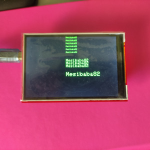 3.5 LCD kijelző + sdlot adapter érintő panel nélkül