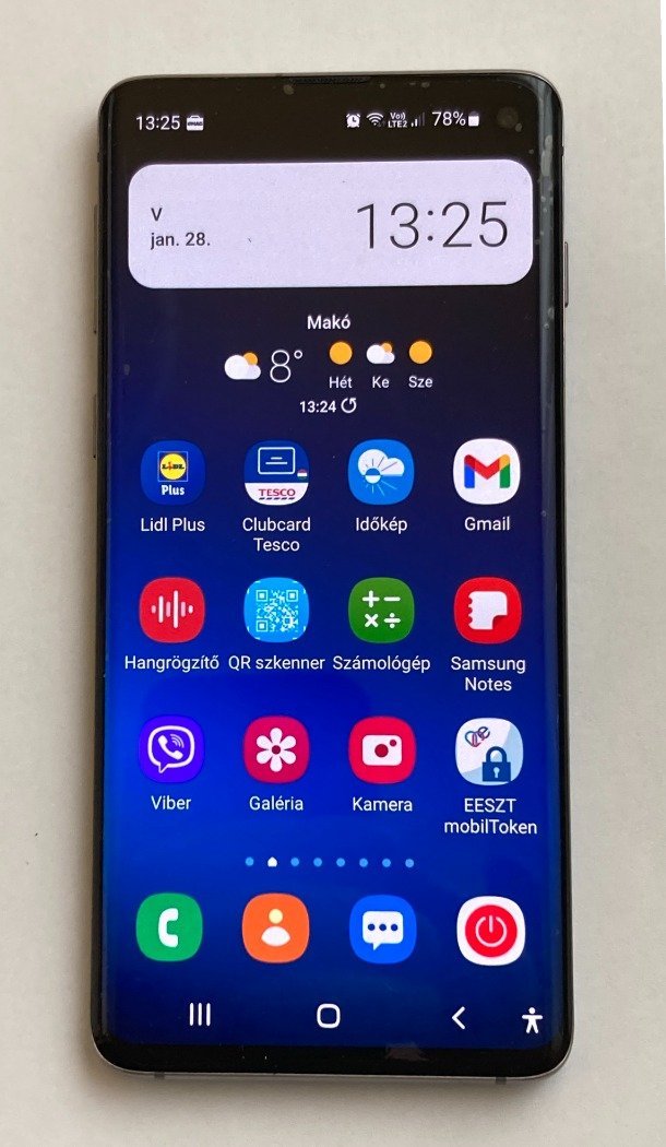 Samsung Galaxy S10 Sm G973ds Dual Sim Prism Black 8128gb Meghosszabbítva 3358024568 Vaterahu