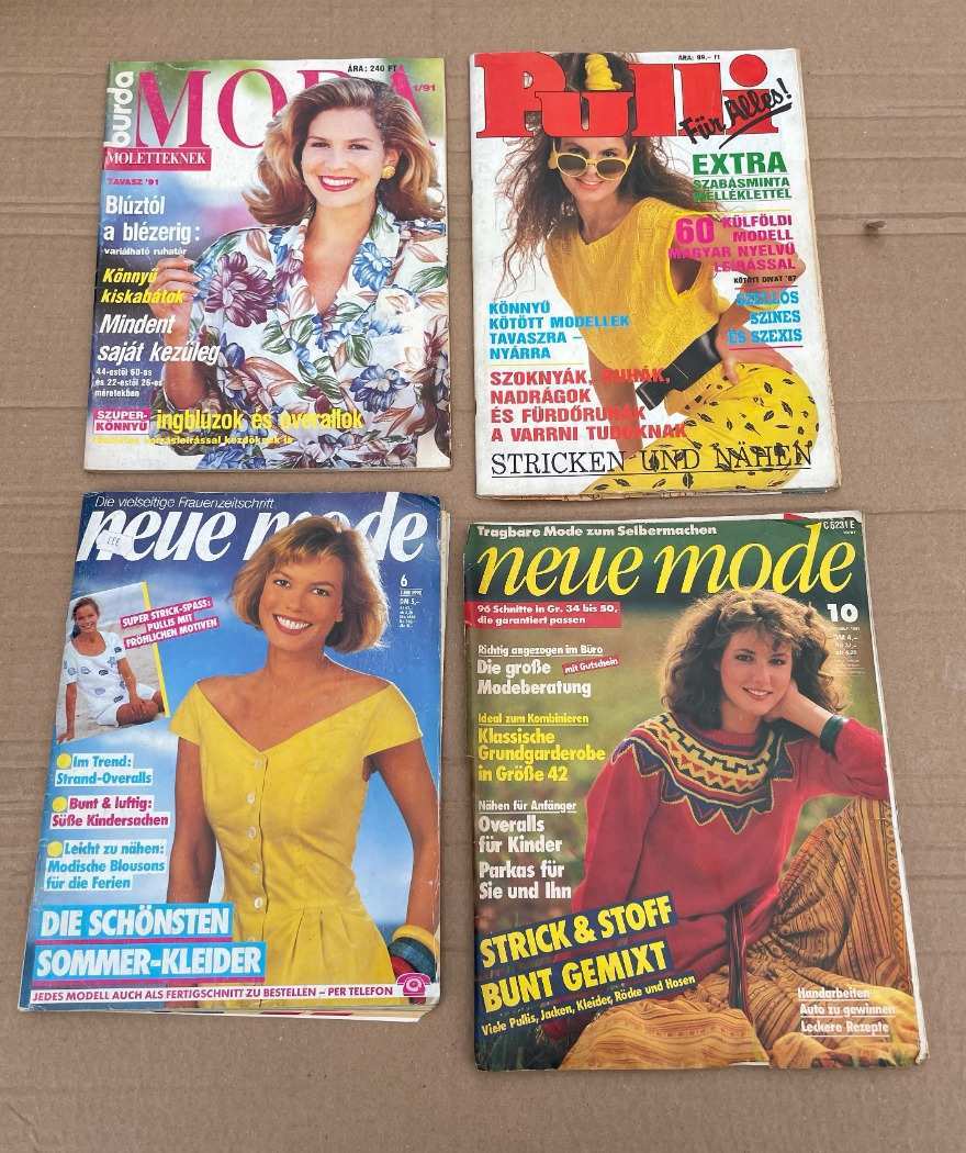 RETRÓ NŐI MAGAZINOK