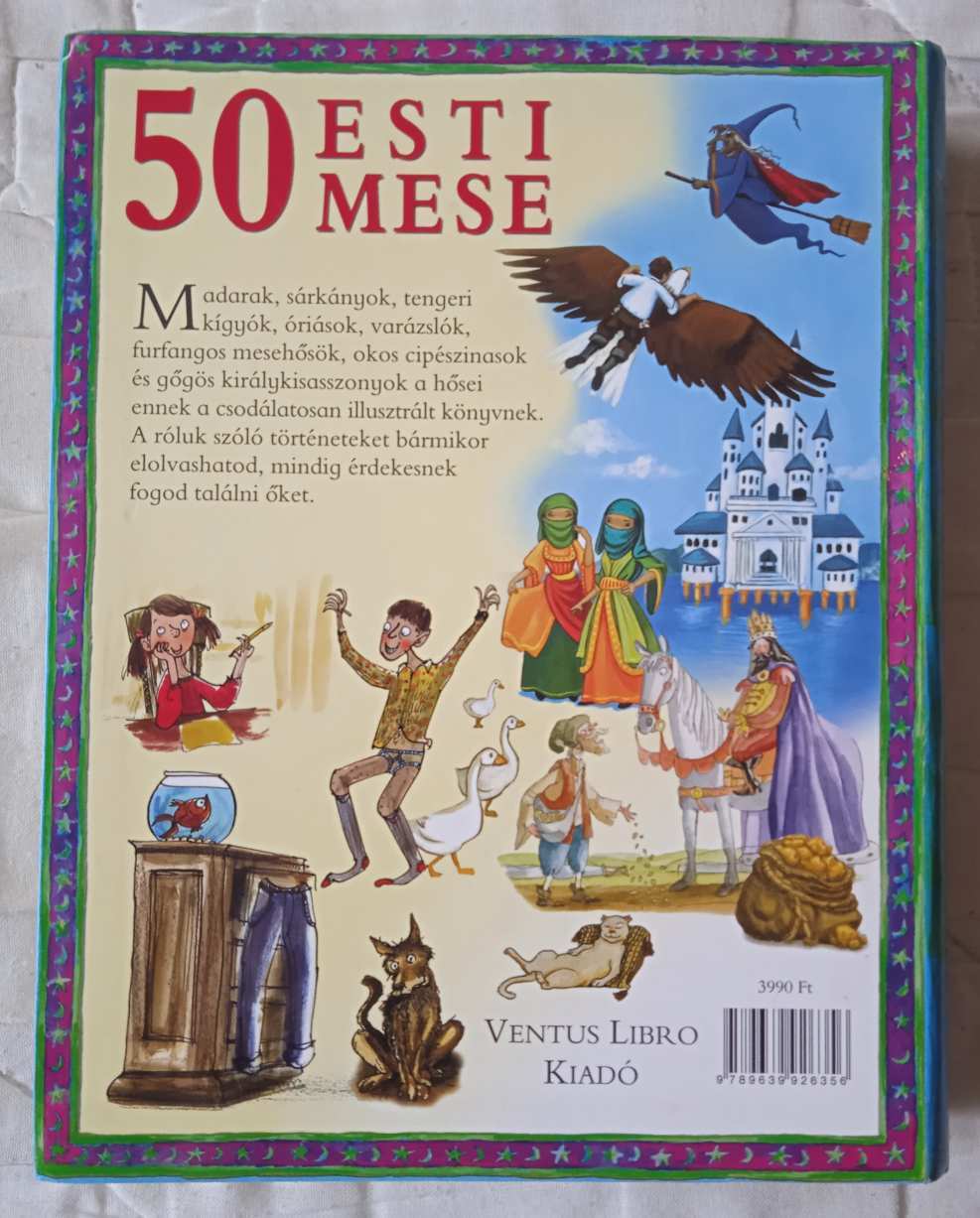 50 Tündérmese Gyönyörűszép Mesekönyv!