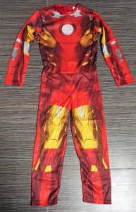 Új Vasember jelmez 2 méret + álarc Ironman Iron man Vas ember jelmez