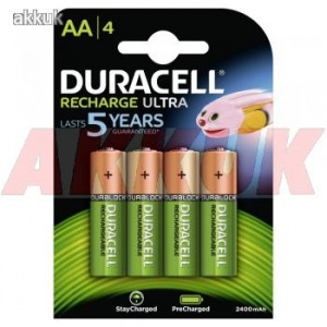 Duracell Duralock Recharge Ultra Mignon ceruzaakku AA 4db/csom.