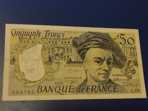 Franciaország  50 frank  1992  VF++