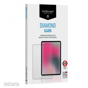 MyScreen Diamond Glass - Apple iPad Mini 4 / 5 (2019) teljes képernyős kijelzővédő üvegfólia feke...