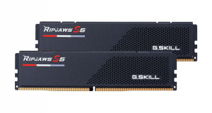 G.SKILL 48GB DDR5 5600MHz Kit(2x24GB) Ripjaws S5 Black F5-5600J4040D24GX2-RS5K Alkatrész Memória