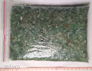 &bdquo;Zöld zizi&rdquo; aventurin, fluorit, kvarc ásvány gyűjtemény (1 kilogramm) (759.) Kép