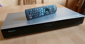 Panasonic DMR-BCT765EG 3D Blu-ray HDD felvevő 500 GB DVB-C Twin HD tuner,