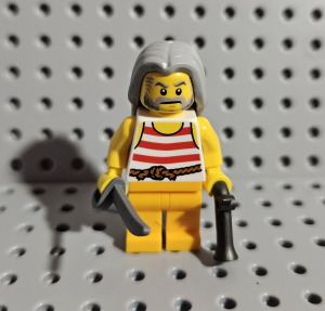 LEGO Pirates - Kalóz figura fegyverrel - 2.verzió - ÚJ