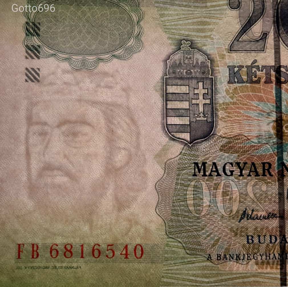 8 db -os Ropogós forintsor 10 - 5000 Forint !!!! EF - F (L2307)