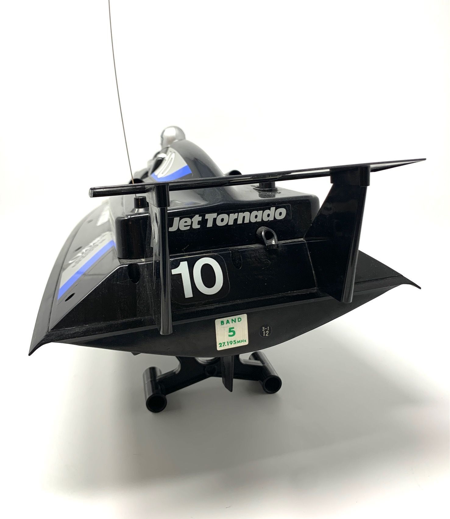 Ritka Nikko Jet Tornado működő régi távirányítós játék hajó 1:10 méretarányú modell 1Ft NMÁ
