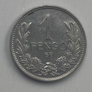 1 pengő - 1937 - ezüst