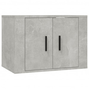 betonszürke fali TV-szekrény 57 x 34,5 x 40 cm (816620)