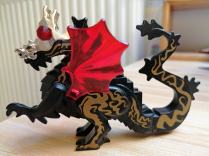 Lego ritkaság -Dragon, Classic Oriental Item No: 6129c05pb01