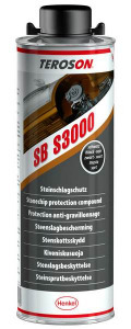 TEROSON SB S3000 WH, 1 liter, Kőfelverődés védő (rücsi), oldószeres, gyanta töltésű, fehér ;Br. k...