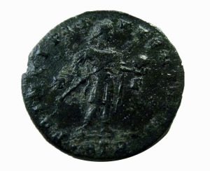 Crispus CAESAR, BI Nummus. Treveri, AD 317. RITKA!