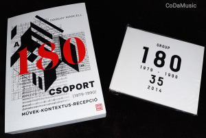 Dargay Marcell:  A 180-as Csoport (1979-1990) (KÖNYV) (ÚJ) + 180-as Csoport (CD) (ÚJ)