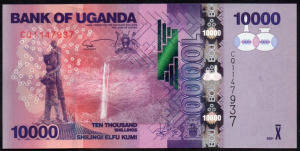 Uganda 10.000 shilingi UNC 2021