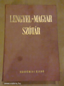 Lengyel-magyar és m-lengyel szótár,nagyszótár