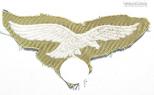 Németország, III.Birodalom Karjelzés, karjelvény (Luftwaffe - Világoszöld) , másolat 10x4,5cm