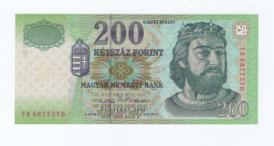2001 200 forint FD  UNC