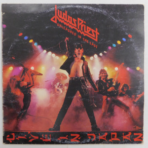 Judas Priest - Unleashed In The East (Live In Japan) LP (VG+/VG-) JUG, 1983.