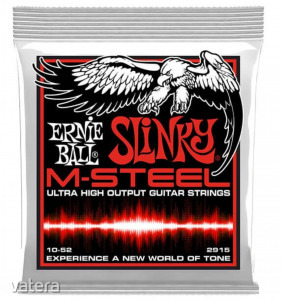 Ernie Ball - M-Steel Skinny Top Heavy Bottom Slinky 10-52 Elektromos Gitárhúr készlet