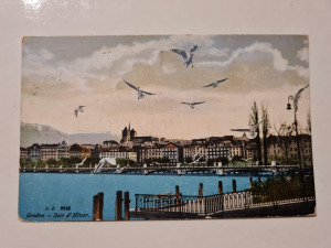 Genf képeslap