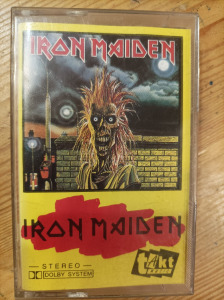 Retro dolgok magnó kazetta Iron  Maiden