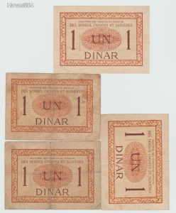 1 dinár, szerb,horvát, szlovén