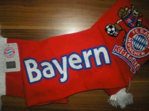 Bayern München szurkolói sál (gyermek, címkés)