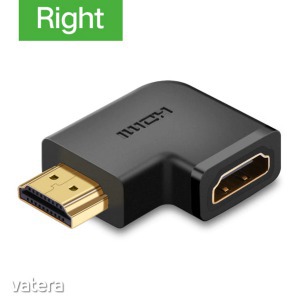 Ugreen HDMI csatlakozó adapter - jobbra néző toldat - KÉSZLETRŐL!