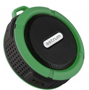 Astrum ST190 zöld bluetooth 3.0 hangszóró mikrofonnal (kihangosító), micro SD olvasóval, AUX beme...
