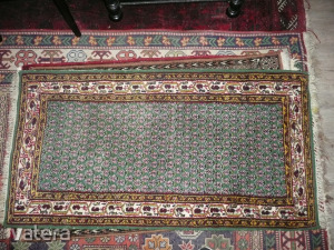 Garantáltan kézi csomózású, régi vastag perzsa szőnyeg, Boteh - Kasmír 1970 környéke