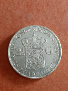 2 1/2 gulden 1933 Hollandia