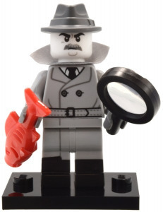 LEGO Gyűjthető minifigurák 25-ös széria - Film Noir Detective - ÚJ