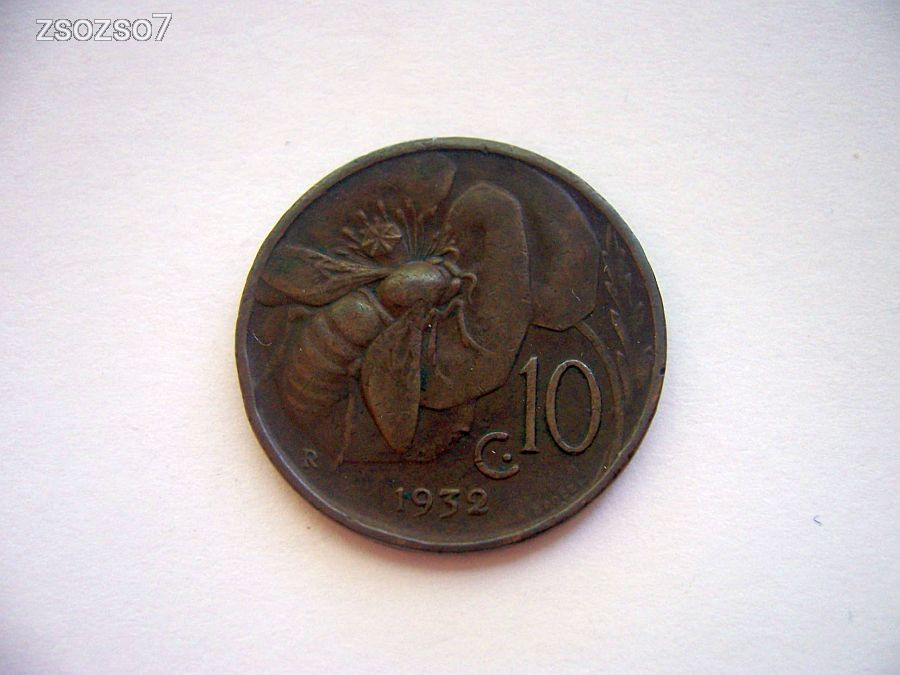 10 Centesimi 1932  Olaszország