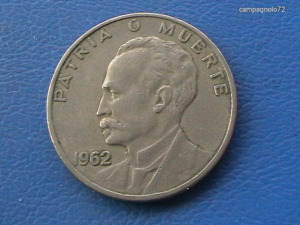 Kuba 20 Centavos 1962