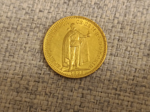 1896 Ferenc József arany 20 Korona