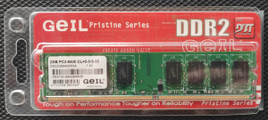 Geil 2GB DDR2 PC2-6400 1.8V használt memória