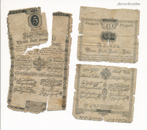 1806 10 és 5 Gulden lot szakadtak