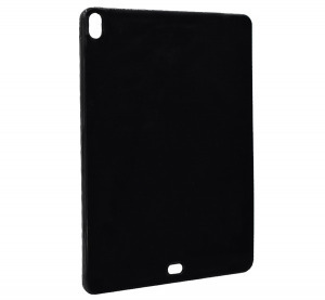 Szilikon tablet hátlap védőtok (ultravékony), Fekete [Apple IPAD Pro 12.9 (2018)]