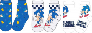 zokni szett/3db Sonic 23-26