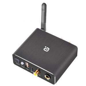 3 az 1-ben Bluetooth 5.0 audio vevő, DAC digitális analóg átalakító (3.5mm / RCA), USB Mp3 lejátszó